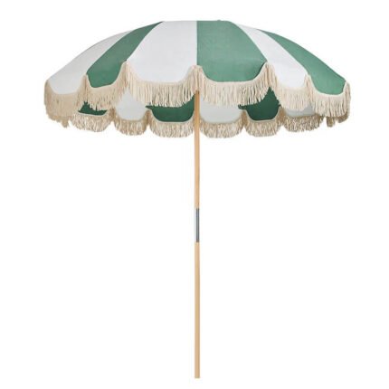 wooden pole retro patio parasols for backyard and home